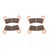Brake Pads for Polaris Ranger Crew XP 1000 2019-2026 Rear Brakes by Race-Driven
