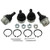 Ball Joints fit Bombardier Quest 500 2002 - 2004 Upper & Lower x4 by Race-Driven