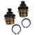 Ball Joints fit Kawasaki Mojave 250 KSF250 1987 - 2004 Lower x2 by Race-Driven