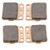 Brake Pads fit Honda Foreman Rubicon 520 TRX520 FM6 2020 - 2025 Front