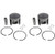 Piston Kit for Polaris Pro X 700 2003 2004 Teflon Coated x2 by Race-Driven