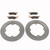 Brake Rotors and Pads fit Can-Am Outlander Max 850 XTP 2016 - 2023 Front MudRat