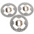 Brake Rotors & Brake Pads for Polaris Sportsman Touring 550 2013 Front & Rear