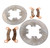 2014-2016 Arctic Cat Wildcat X 1000 Front Brake Rotors & Severe Duty Brake Pads