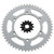 1991-1994 Kawasaki KDX250 250 13 Tooth Front and 51 Tooth Rear Sprocket