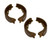 Brake Shoes for Suzuki Quadrunner 250 LT4WD 1993-1997 Front Brake by Race-Driven
