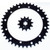 1997-1999 Yamaha YFS 200 Blaster 12 Tooth Front and 40 Tooth Rear Black Sprocket