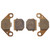 Brake Pads fit Suzuki RM80 1990-1995 Front and Rear Brakes by Race-Driven