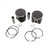 2009 2010 Ski-Doo Summit X 800R Power TEK PTEK Piston Kit x2 Teflon Coated