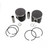 2009 2010 Ski-Doo Summit X 800R Power TEK PTEK Piston Kit x2 Teflon Coated