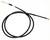 1998 Kawasaki KVF400B Prairie 2X4 Rear Hand Brake Cable