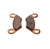 Brake Pads for Polaris Sportsman X2 500 2006 2007 2008 2009 Rear by Race-Driven
