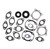 Complete Gasket Kit for Arctic Cat Jag 340 Mountain Cat 1990 1991 by Race-Driven