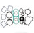 Complete Gasket Kit fits Yamaha Phazer SS Electric 480 1997 1998 Snowmobile