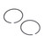1995 1996 1998 Yamaha VK540 II Piston Rings +0.20" O/S by Race-Driven