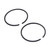 Piston Rings fits Arctic Cat Lynx II 1974 Snowmobile by Race-Driven
