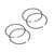 1984-89 1994-96 Yamaha Phazer PZ480 Piston Rings x2 +0.20" O/S by Race-Driven
