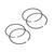 1997 1998 Yamaha Phazer SS Electric PZ480 Piston Rings x2 +0.20" O/S