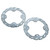 2014 2015 2016 2017 Polaris 1000 Scrambler XP Front RipTide Brake Rotors Discs