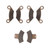 1999 Polaris Worker 335 Front & Rear Severe Duty Brake Pads