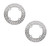 2017 Can-Am Commander Max DPS 800R Rear Brake Rotors Discs X2