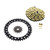 2004 2005 Yamaha 200 Blaster YFS200 Gold MX CZ Chain & Black Sprocket 13/41 94L