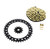 1996-1999 Yamaha 200 Blaster YFS200 CZ Gold MX Chain & Black Sprocket 12/41 94L