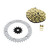 CZ Gold MX Chain & Silver Sprocket 12/41 94L 1996-1999 Yamaha 200 Blaster YFS200