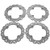 Brake Rotors fit Can-Am Maverick X3 Max 2017 - 2023 Front and Rear RipTide
