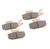 2011 2012 Can-Am Outlander XT 400 Front and Rear Brake Pads Severe Duty