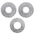 Brake Rotors for Polaris Sportsman 500 4x4 HO 2010 - 2013 Front & Rear Brakes