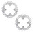 Brake Rotors for Yamaha YXZ1000 R 2016 2017 2018 Front RipTide by Race-Driven