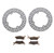 Brake Rotors and Brake Pads fit Can-Am Outlander 650 XMR 2013 - 2022 Front