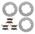 Front & Rear Brake Rotors & Brake Pads fit Can-Am Outlander Max 570 XT 2016-2023
