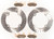 2011-2017 Can-Am Commander XT 1000 4x4 Front Brake Rotors and Brake Pads
