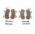 Brake Pads fit Can-Am Defender HD10 6x6 XT 2021 2022 2023 Rear by Race-Driven
