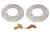 Brake Rotors & Brake Pads 2008 2009, 11-13 Yamaha Rhino YXR700 Rear Race-Driven