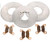 2012 2013 Arctic Cat 700 Mud Pro Front & Rear MudRat Brake Rotors & Brake Pads
