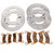 Front & Rear MudRat Brake Rotors & Brake Pads 2017 Polaris General 4 1000 EPS