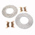 2011 - 2013 Polaris Sportsman 500 Forest Rear Brake Rotors and Brake Pads