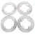 2017 Can-Am Commander Max XT 1000 4x4 Front and Rear Brake Rotors Discs