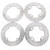 2017 Can-Am Commander Max DPS 1000 4x4 Front & Rear Brake Rotors Discs
