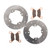 2017 Arctic Cat 700 TBX EPS Front Brake Rotors & Severe Duty Brake Pads