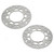 Brake Rotors and Brake Pads for Polaris Hawkeye 300 4X4 2006 Front Brakes