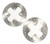 2008 Can-Am Outlander Max 800 Front & Rear Brake Rotors Discs & Brake Pads