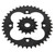 1999-2004 Honda TRX400EX 400EX 15 Tooth Front & 38 Tooth Rear Black Sprocket