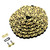 Gold MXG CZ Chain fits Yamaha YZ65 2018 - 2026 Non O-Ring Chain 120L