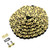 Gold MXG CZ Chain fits Yamaha TT-R50 TTR50 2006 - 2026 Non O-Ring Chain 120L