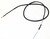 1986 1987 Honda Big Red  ATC250ES ATC 250 250ES Rear Hand Brake Cable