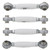 Front and Rear Sway Bar Links for Polaris 1000 RZR XP Turbo 2017-2019 White